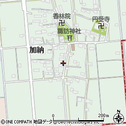 岐阜県安八郡神戸町加納193周辺の地図