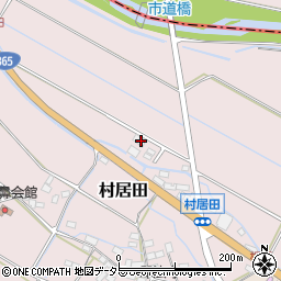 滋賀県米原市村居田1519周辺の地図