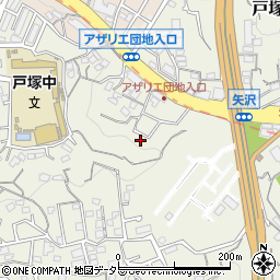 神奈川県横浜市戸塚区戸塚町4644-17周辺の地図