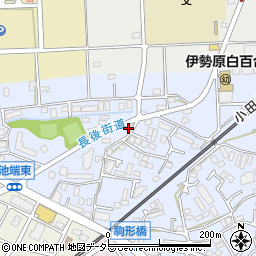 神奈川県伊勢原市池端228-1周辺の地図