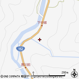 長野県飯田市上村156周辺の地図