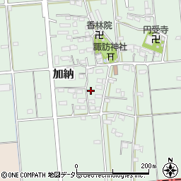 岐阜県安八郡神戸町加納周辺の地図