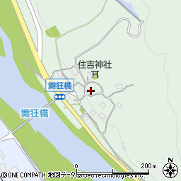 兵庫県養父市八鹿町舞狂周辺の地図