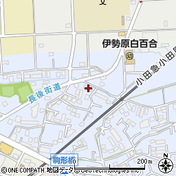 神奈川県伊勢原市池端269周辺の地図