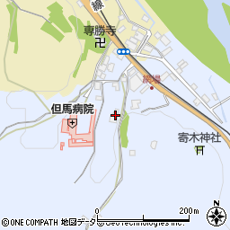 兵庫県養父市八鹿町上網場95周辺の地図