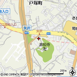 神奈川県横浜市戸塚区戸塚町4858周辺の地図