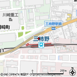 名鉄タクシー各務原営業所周辺の地図