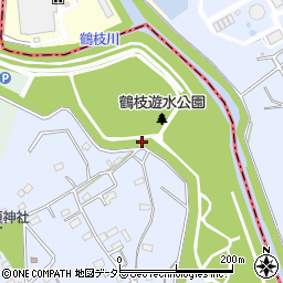 鶴枝遊水公園公衆トイレ周辺の地図