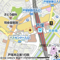 りそな銀行戸塚支店 ＡＴＭ周辺の地図