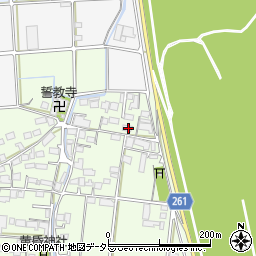 岐阜県安八郡神戸町斉田410-1周辺の地図