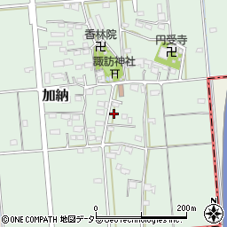岐阜県安八郡神戸町加納158周辺の地図