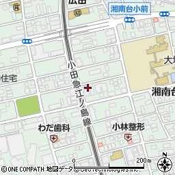 ドミトリー湘南台周辺の地図
