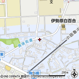 神奈川県伊勢原市池端268周辺の地図