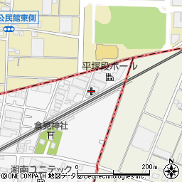 有限会社神工製作所　倉見工場周辺の地図