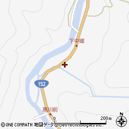 長野県飯田市上村481周辺の地図