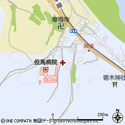 兵庫県養父市八鹿町上網場85周辺の地図