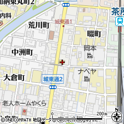 ガスト岐阜城東店周辺の地図