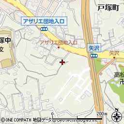 神奈川県横浜市戸塚区戸塚町4644-46周辺の地図
