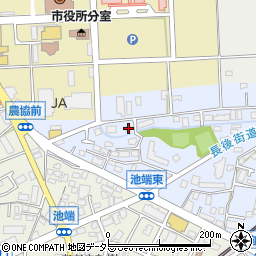 神奈川県伊勢原市池端175-2周辺の地図