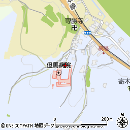 兵庫県養父市八鹿町上網場155周辺の地図