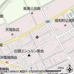 島根県出雲市斐川町荘原2318周辺の地図