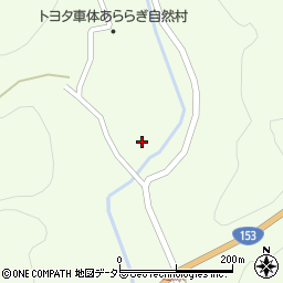 長野県下伊那郡阿智村浪合110周辺の地図