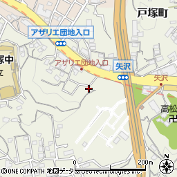 神奈川県横浜市戸塚区戸塚町4644-45周辺の地図