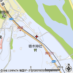 兵庫県養父市八鹿町上網場6周辺の地図