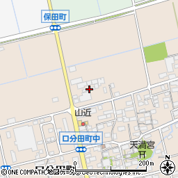 滋賀県長浜市口分田町73-1周辺の地図