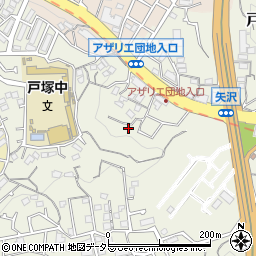 神奈川県横浜市戸塚区戸塚町4660-17周辺の地図