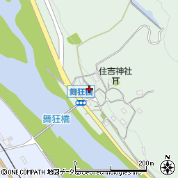 兵庫県養父市八鹿町舞狂17周辺の地図