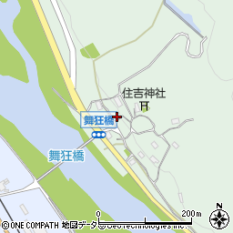 兵庫県養父市八鹿町舞狂13周辺の地図