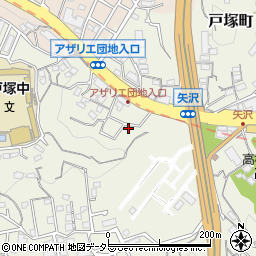 神奈川県横浜市戸塚区戸塚町4644-14周辺の地図