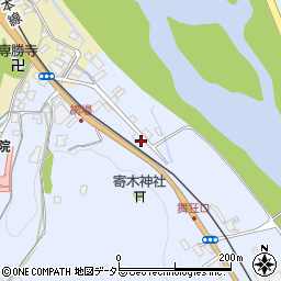 兵庫県養父市八鹿町上網場8周辺の地図