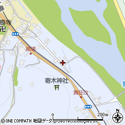 兵庫県養父市八鹿町上網場7周辺の地図