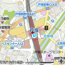みずほ銀行戸塚駅 ＡＴＭ周辺の地図