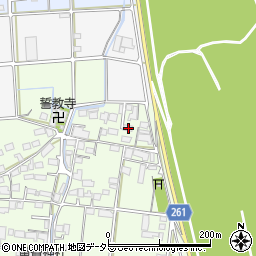 岐阜県安八郡神戸町斉田413周辺の地図