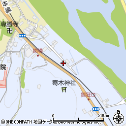 兵庫県養父市八鹿町上網場9周辺の地図