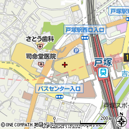華林菜館 戸塚店周辺の地図