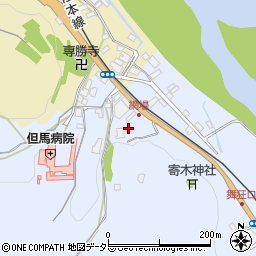 兵庫県養父市八鹿町上網場270周辺の地図