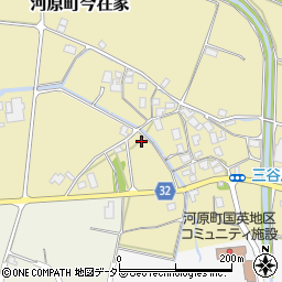 鳥取県鳥取市河原町今在家周辺の地図