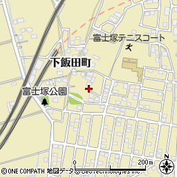 神奈川県横浜市泉区下飯田町周辺の地図