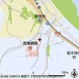 兵庫県養父市八鹿町上網場83周辺の地図