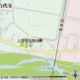 鳥取県八頭郡八頭町万代寺30周辺の地図