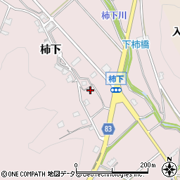 岐阜県可児市柿下380周辺の地図