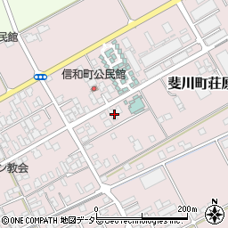 島根県出雲市斐川町荘原3162-25周辺の地図