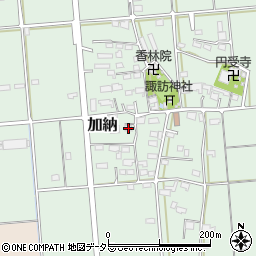 岐阜県安八郡神戸町加納279周辺の地図