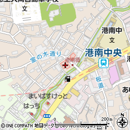 横浜じんせい病院（厚済会）周辺の地図