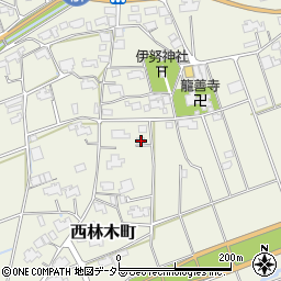 島根県出雲市西林木町121-5周辺の地図