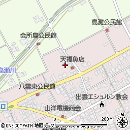 島根県出雲市斐川町荘原378周辺の地図